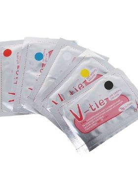 极速5pc 5 colors heatseal fix and liquidP silicone Vtie