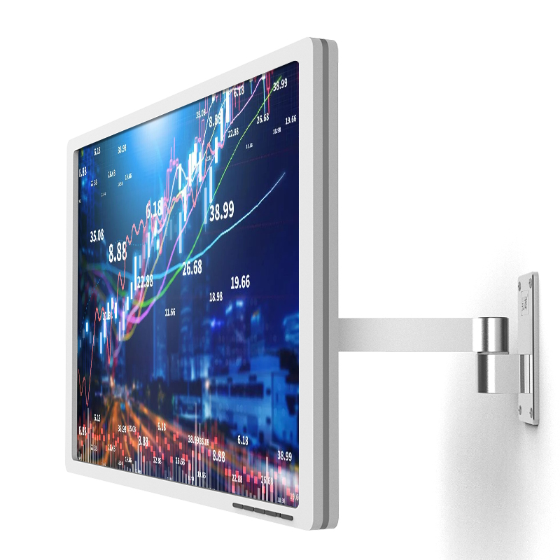 极速17-27寸屏VESA壁v挂显示器支架伸缩旋转挂墙电视机工业设备型