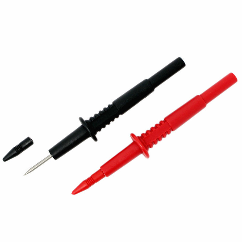 极速万用电表笔4j转示波器汽车mm特尖2mm刺破维修不锈钢硬检测测