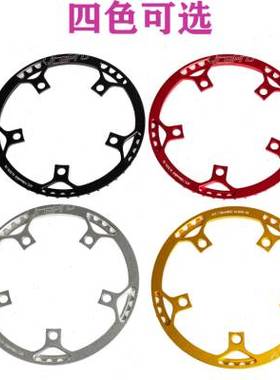 极速Litepro小轮折叠自行车方孔曲柄牙盘45 47 53 5T6 58T单盘片