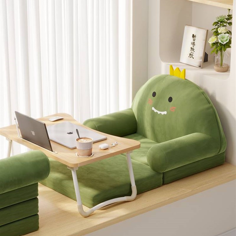 极速飘窗沙发垫床上靠背椅懒人沙发可睡可躺O卧室阳台榻榻米沙发