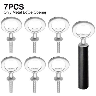 极速7pcs Bottle Opener Kuit Zine Alloy Cooking Bar Accessori