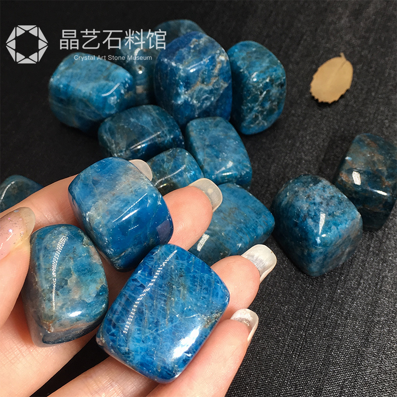 速发天然磷灰石碎石大颗粒原石摆件四方体消磁碎石鱼缸花盆造景石