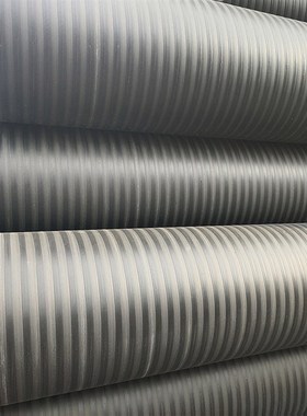 极速工业废水PE排污管工程用黑色聚乙F烯波纹管HDPE中空壁缠绕管