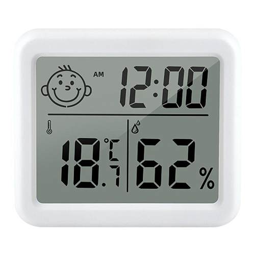 极速超薄立式磁吸冰箱q贴壁挂墙电子时钟闹钟日历温湿度计静音家