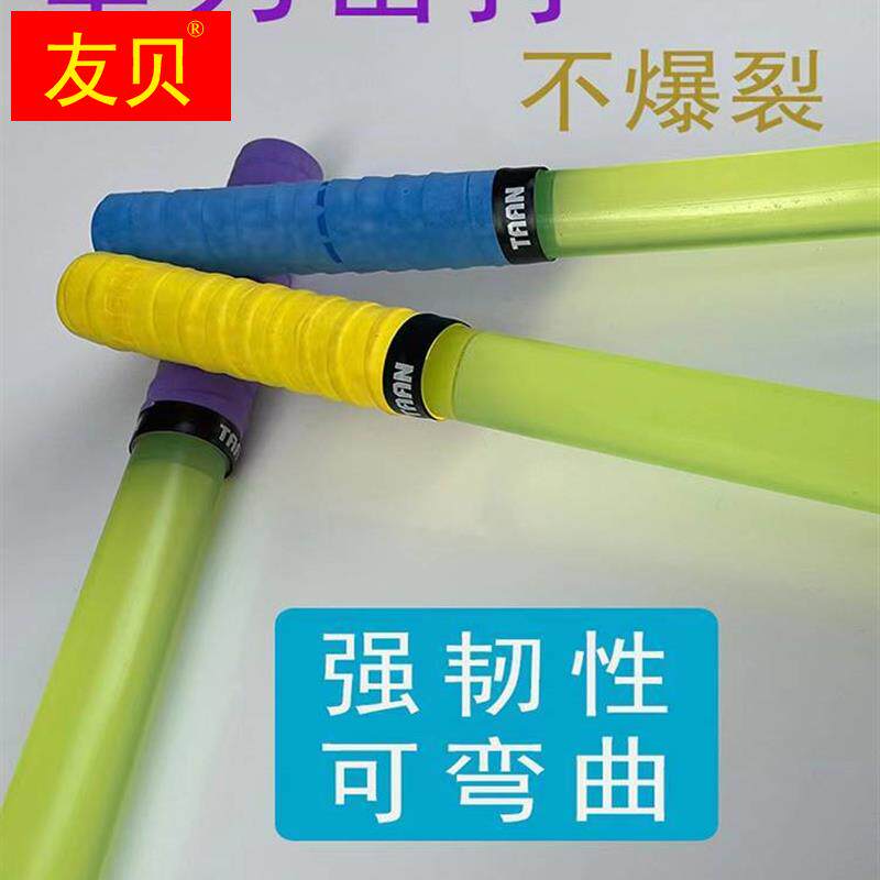 新品牛筋棒实心防身车载防卫高弹力D胶棍塑料棒聚氨酯棒短棍橡胶