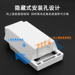 极速重型房门反弹器按压式u大衣柜磁吸碰珠免拉手开关吸合管井锁