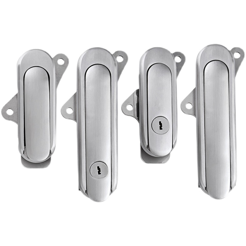 极速304不锈钢AB403/AB4w02-1-2平面锁配电箱锁控制柜锁基业箱设