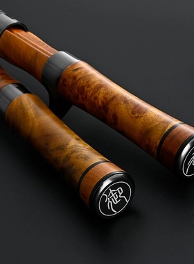 极速科尼新款御风微物超轻软ULA快调弹射白条马口竿溪流实木路亚