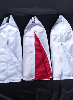 极速画眉笔衣双层笼罩 围布w 画眉鸟笼配件双层白布笼布白色红里