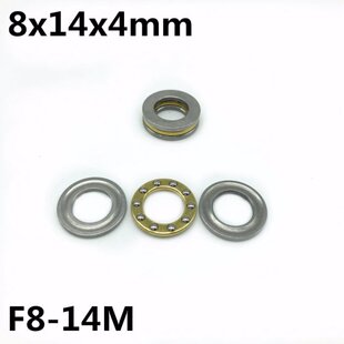 新品 eF8 50Pcs 14M Axial 8x14x4 Thrust plane Bearing Ball