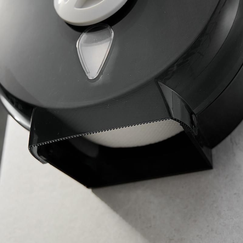 极速Anmon酒店化妆室塑料大卷纸盒大卷纸M架卫生纸架防水大盘纸盒