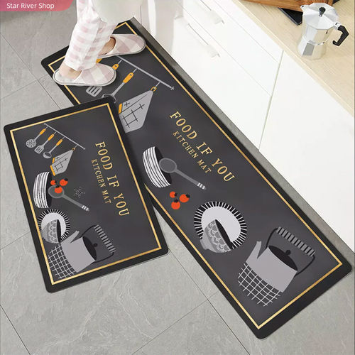 新品Kitchen Mat Banth Carpet Floor Mat Washable Durable Home