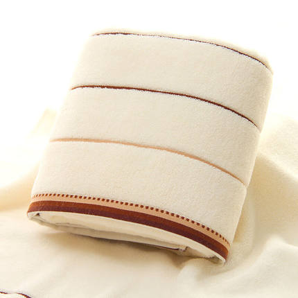 极速京京毛巾M-3127浴巾素色吸水浴z巾洗澡巾裹巾70*140cm390g白