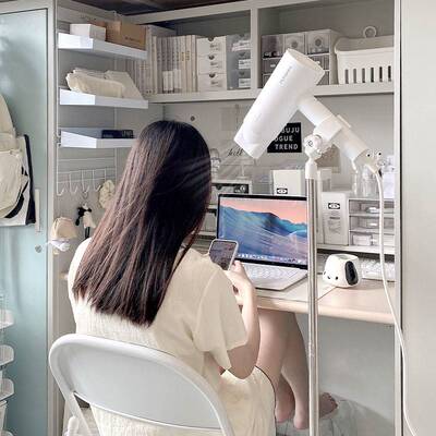 新品栋哈宿舍懒人吹m风机支架立式落地免手拿吹头神器宿舍化妆室