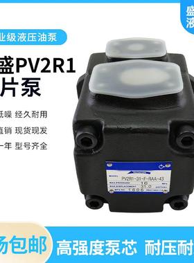 极速注塑机专用定量油泵PV2R1-6/8/10/1J2/31-F-RA液压叶片泵高压