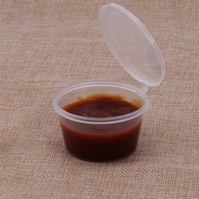 速发酱料料一次性带盖调封烤鸭沙拉酱密料杯酱料盒醋辣椒调味杯打
