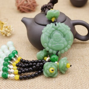 速发汽入挂件车用品饰佛装饰出车平安弥勒品貔貅元宝莲花