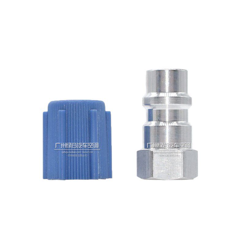 速发汽车空调R12转14A加液嘴普通转环保气嘴508压缩机加注阀加氟