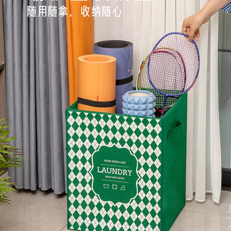 速发瑜珈垫收理整架健身运动器材折叠桶家用球拍器具层纳盒神器置