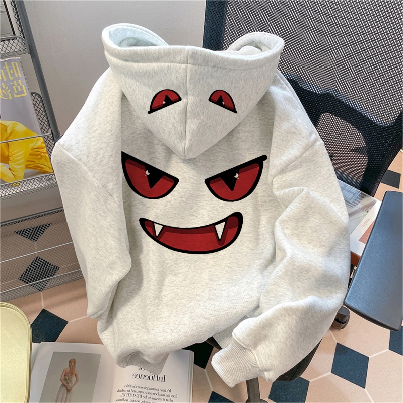 中大童美式潮牌连帽卫衣男女童秋