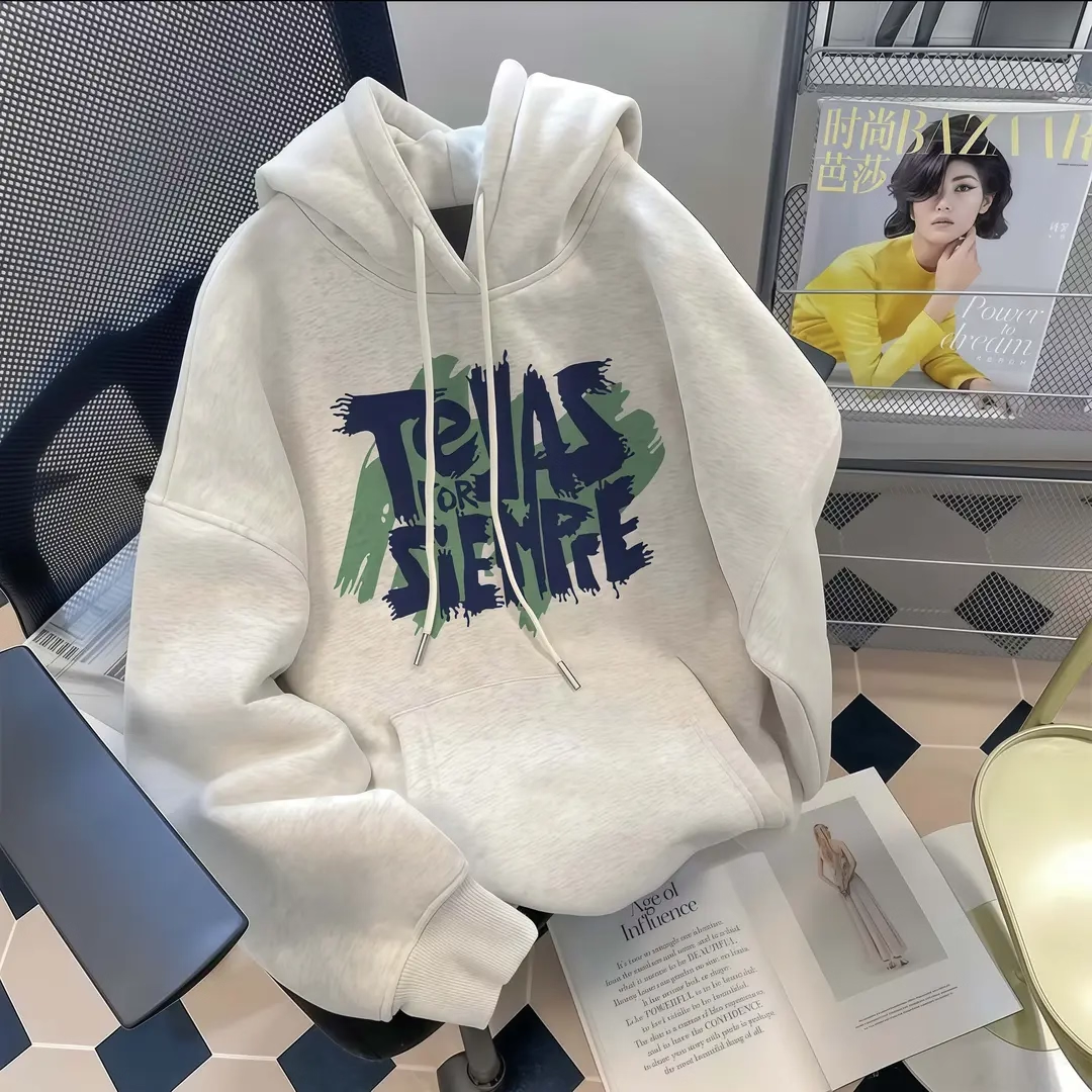 男童连帽卫衣中大童秋冬季痞帅潮