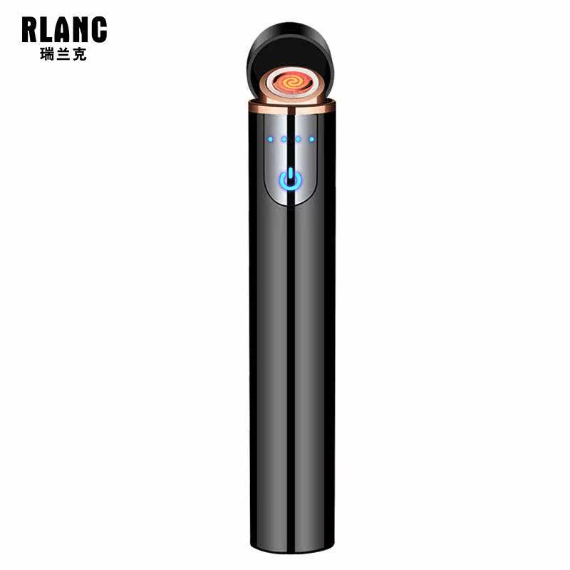 RLANC充电打火机个性电阻丝打火机点烟器rl-z2便携款黑冰
