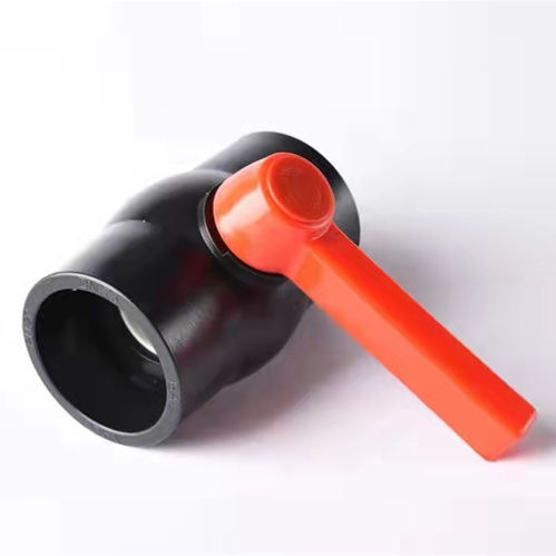 PE管材管件4分6分承插式全塑球阀110 63 32 25球阀水开关阀门配件