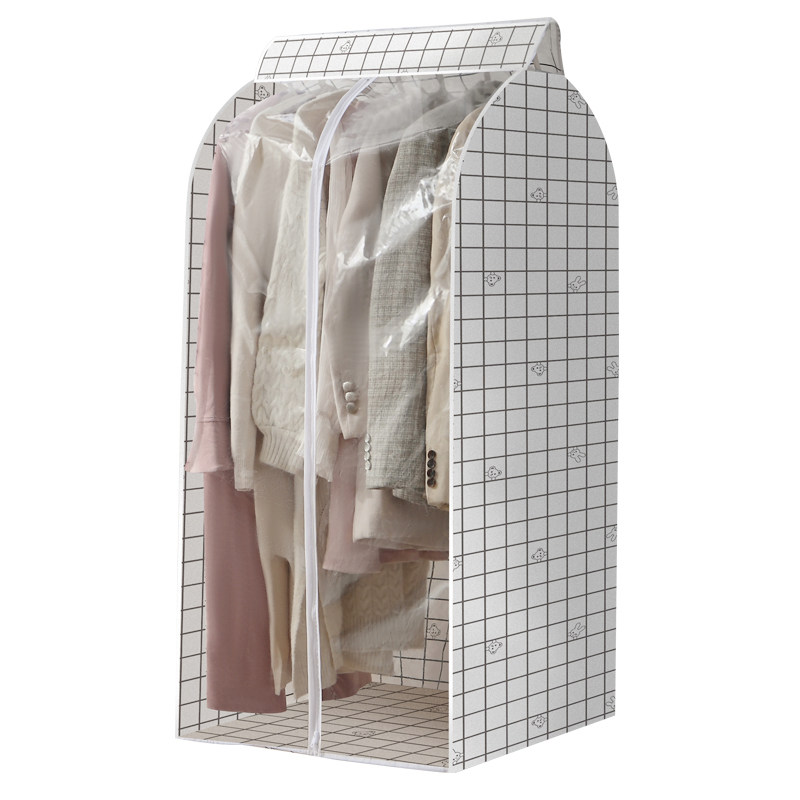 立体衣服防尘罩挂式衣柜西装大衣罩家用透明衣服罩衣物羽绒服收纳