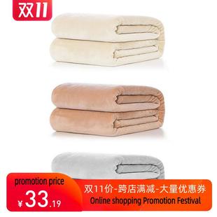 warm super soft large fleece sofa bed cover blanket throw跨