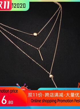Gold women 4Pcs Jewelry Set Necklace Ring Earrings bracelet