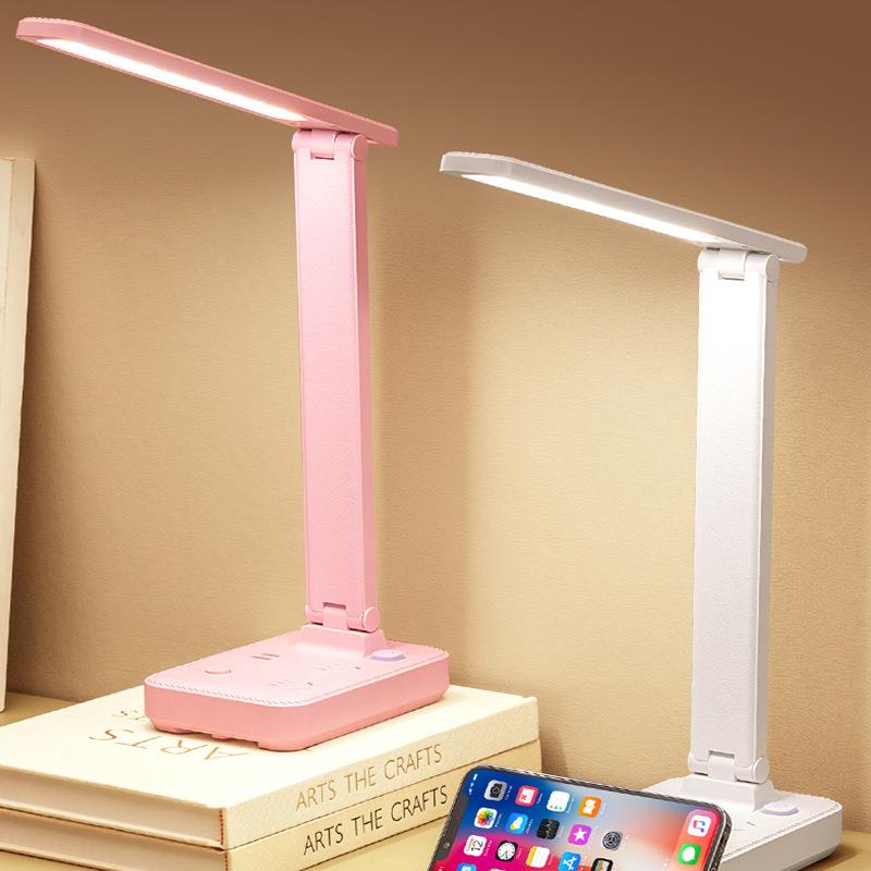 110V/220V护眼台灯多功能led插座usb充电Multi purpose desk lamp