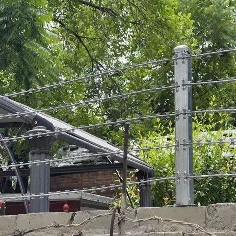 家用直线刀片铁丝围墙加高防爬