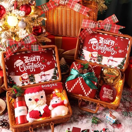 圣诞节礼物送朋友员工女生女友伴手礼创意实用礼品平安夜苹果礼盒