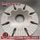 耐磨耐高温湿式 刹车片分动箱摩擦片钢片外径265.5内36齿纸基片
