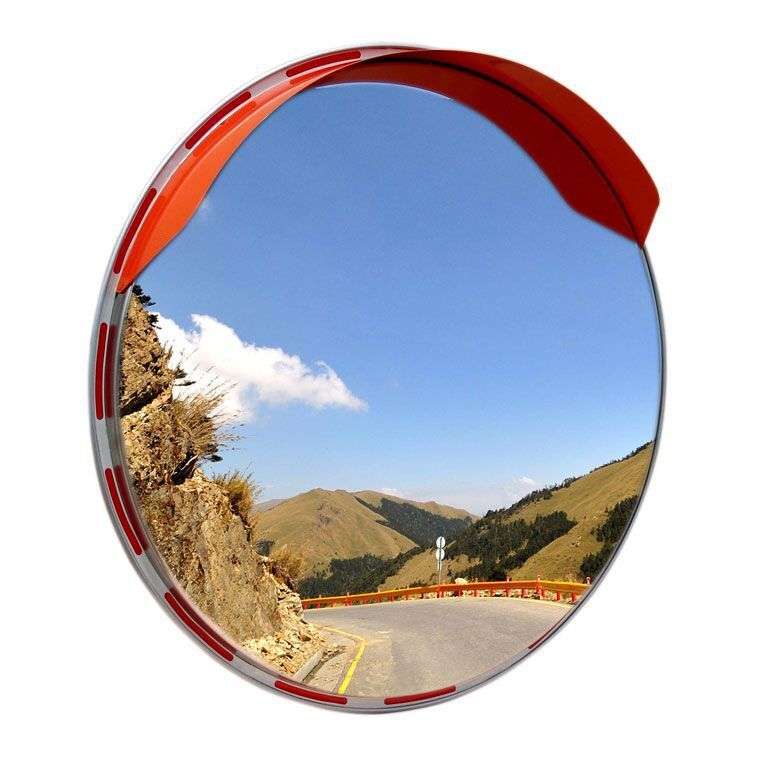 CE 304不锈钢广角镜  80cm安全反射镜 convex mirror