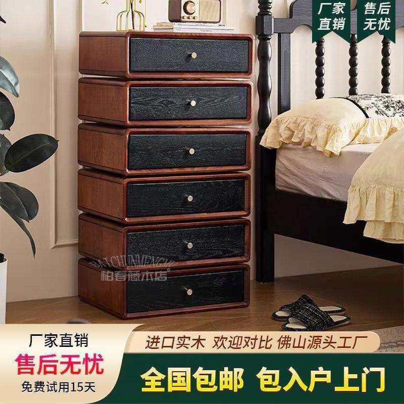 美式复古风旋转床头柜中古风设计师小边柜实木储物柜小户型收纳柜,畜牧/养殖物资,畜牧/养殖器械,淘宝优惠券,粉丝福利购,淘宝优惠卷