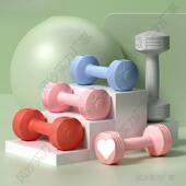 女士小哑铃一对健身器材家用女生儿童练臂肌初中男瘦手臂健身哑铃