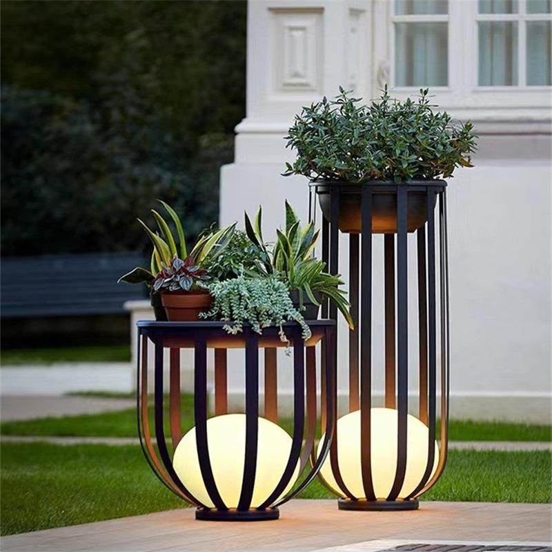 太阳能户外防水灯别墅露台花园灯庭院灯草坪灯落地灯室外花架灯具