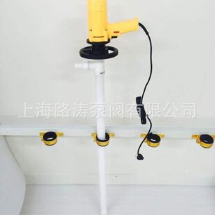 供应SB-550W+HD-PPHT-1000化工抽液泵PP耐酸手提电动插桶泵