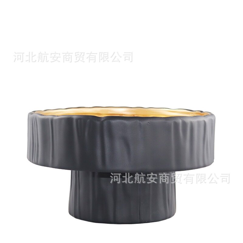 现代简约创意果盘收纳盘茶几桌面餐厅厨房样板房装饰摆设实用器