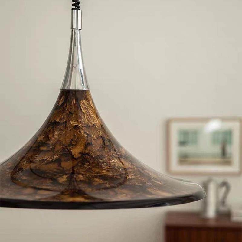 创意艺术中古餐厅吊灯升降复古彩绘客厅岛台书房主灯设计伸缩灯,纺织面料/辅料/配套,纺织机械配件,淘宝优惠券,粉丝福利购,淘宝优惠卷