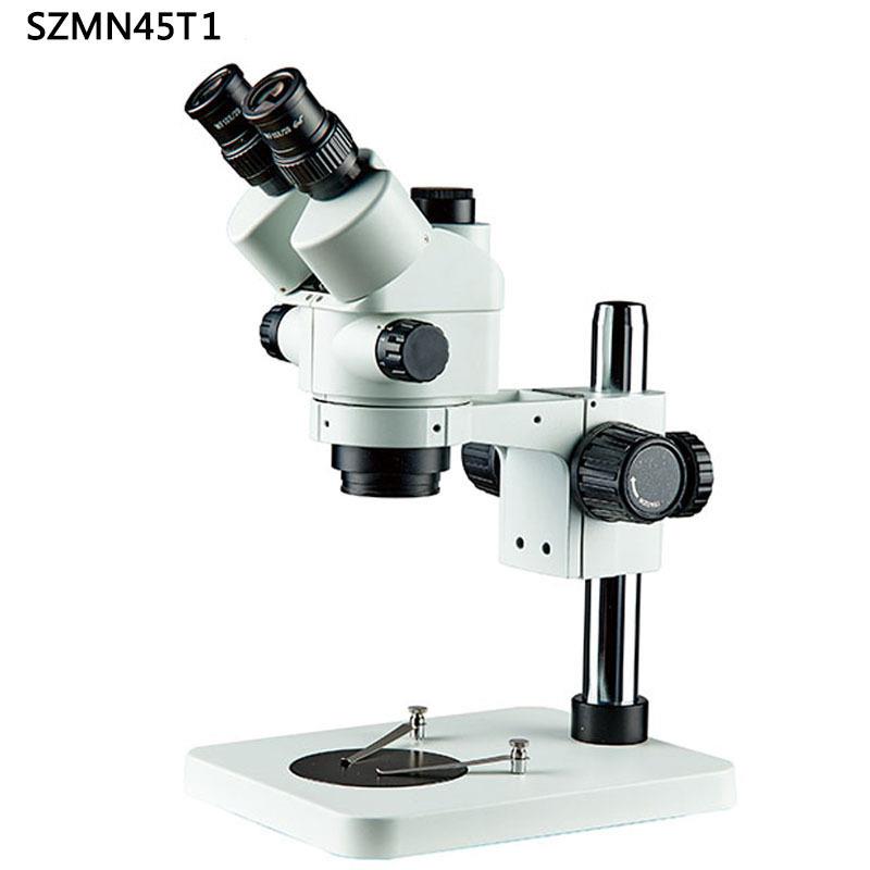 SZMN45T1新款三目7-45倍14-180倍连续变倍维修鉴定显微镜