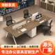 职员办公桌椅组合简约现代员工卡座四六人位屏风工位电脑桌书桌