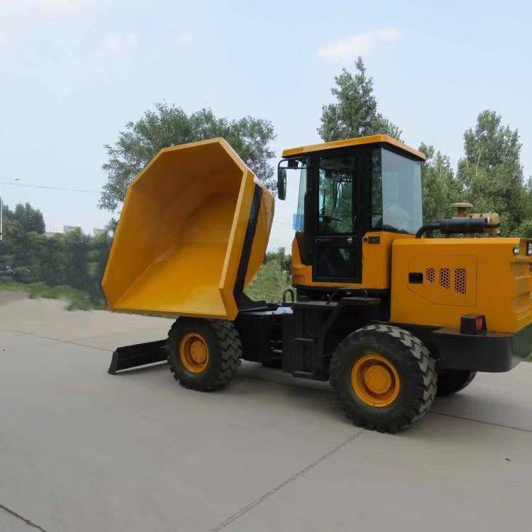 盛福源工地用小型蹦蹦车工程FC-30柴油翻斗车前翻式翻斗车