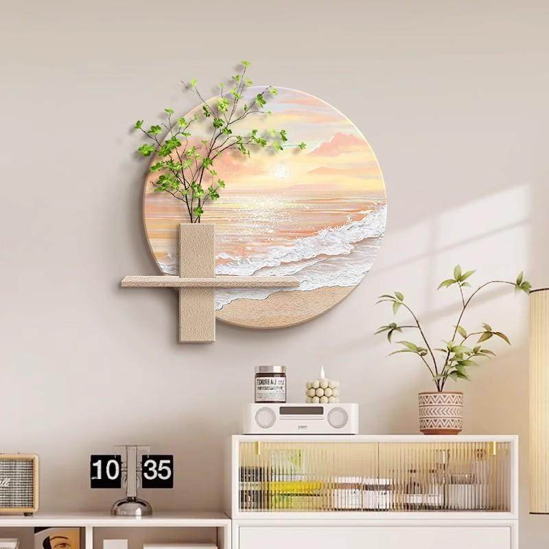 奶油风餐厅装饰画过道玄关风景立体砂岩肌理壁画客厅饭厅墙面挂画,纺织面料/辅料/配套,纺织机械配件,淘宝优惠券,粉丝福利购,淘宝优惠卷