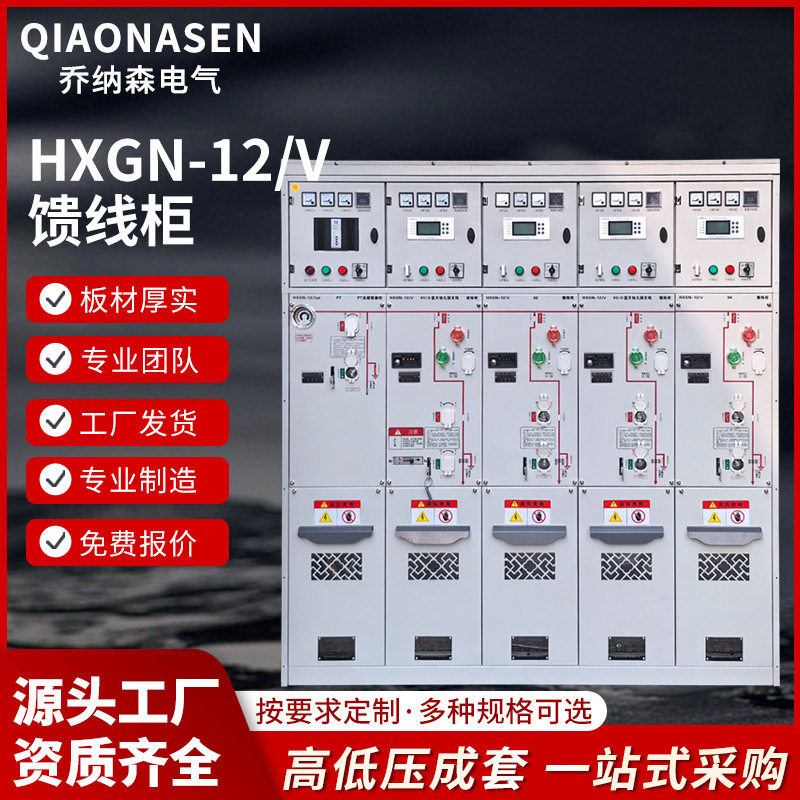 厂家批发售后无忧全绝缘全密封带开关HXGN-12V馈线柜