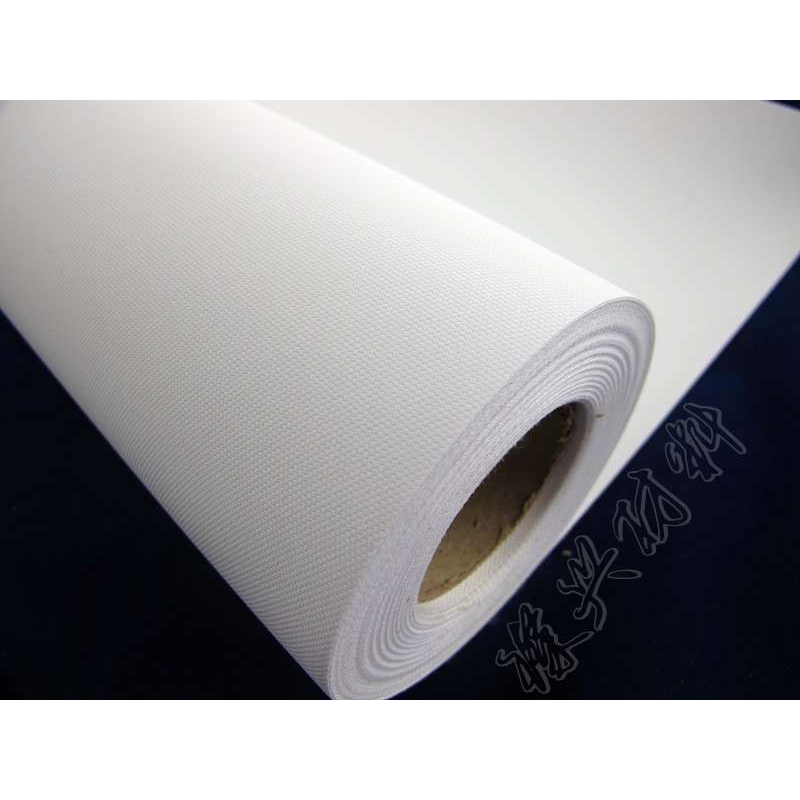 2.3*50油性防水化纤油画布,高品质弱溶剂室外无缝壁布