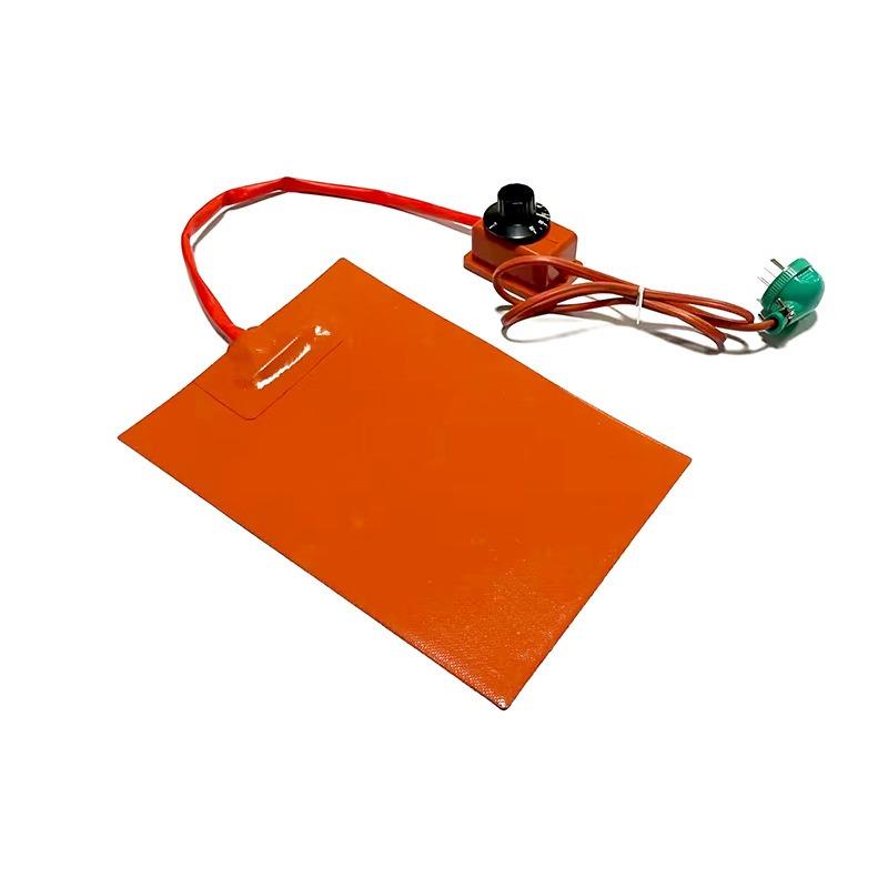 硅橡胶电热板可调温橡胶保温发热片软性220V工业仪表加热板发热垫