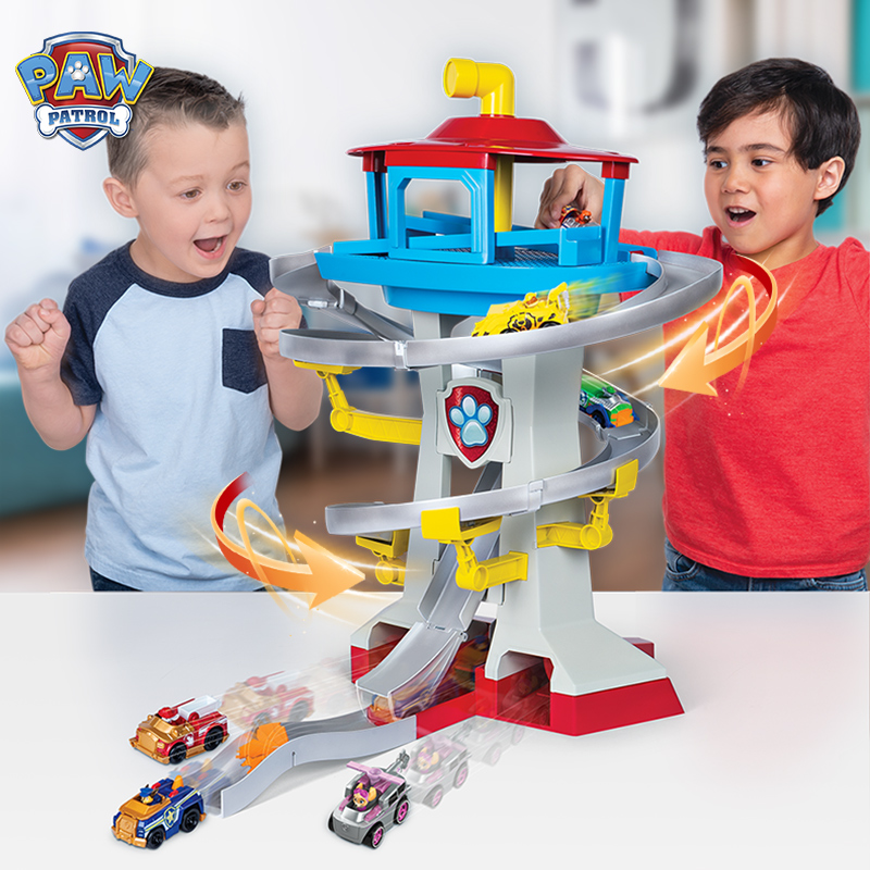 汪汪队瞭望塔轨道滑行